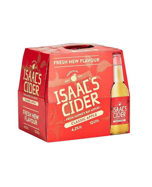 Ip Ciders Isaacs Apple Cider 12pk - Beer-Cider : Waipu Liquor Centre