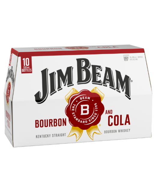 Jim Beam & Cola 10pk BTL