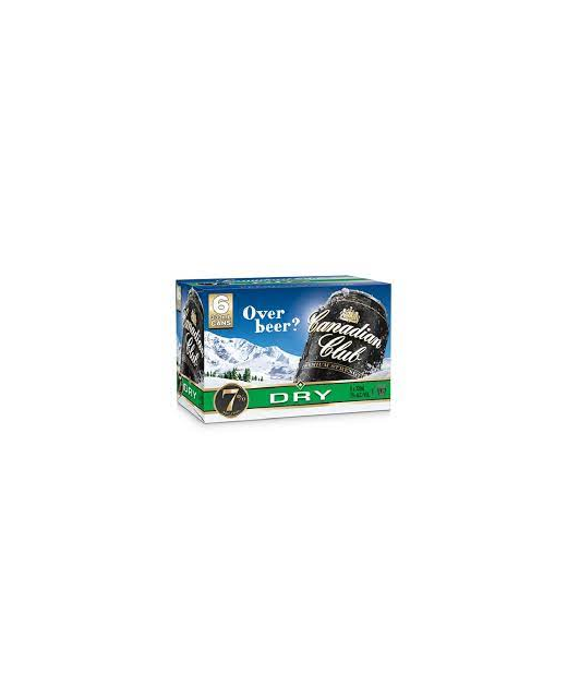Canadian Club & Dry 7% 6pk cans
