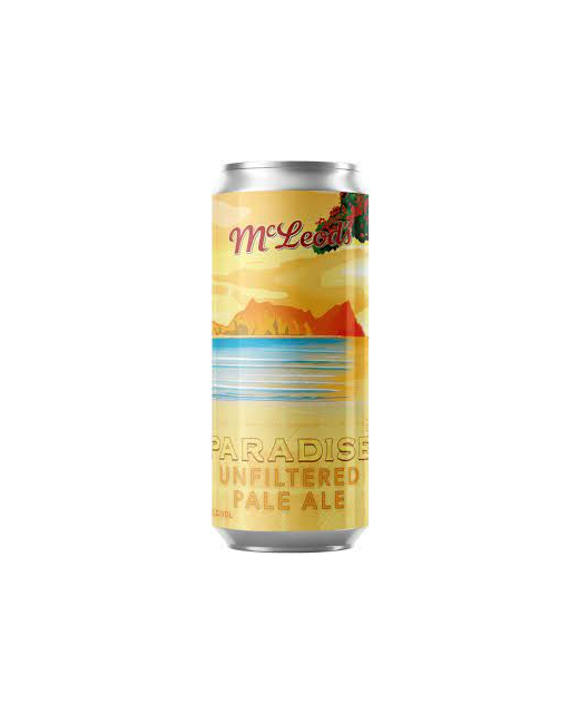 McLeod's Paradise Unfiltered Pale Ale 440ml