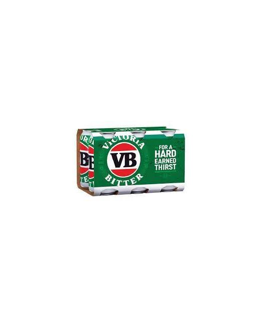 Victoria Bitter 375ml 6pk cans
