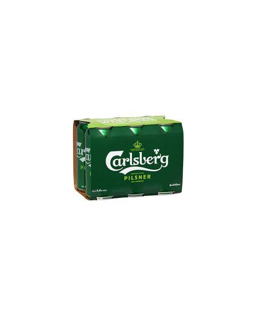 Carlsberg Pilsner 440ml 6pk cans