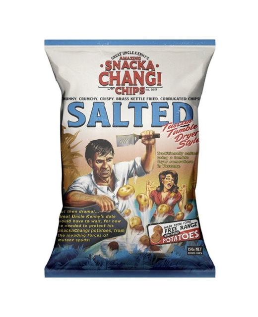 SnackaChangi Chips Salted 150g