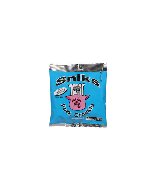 Sniks Pork Crackle Original Blue 50g