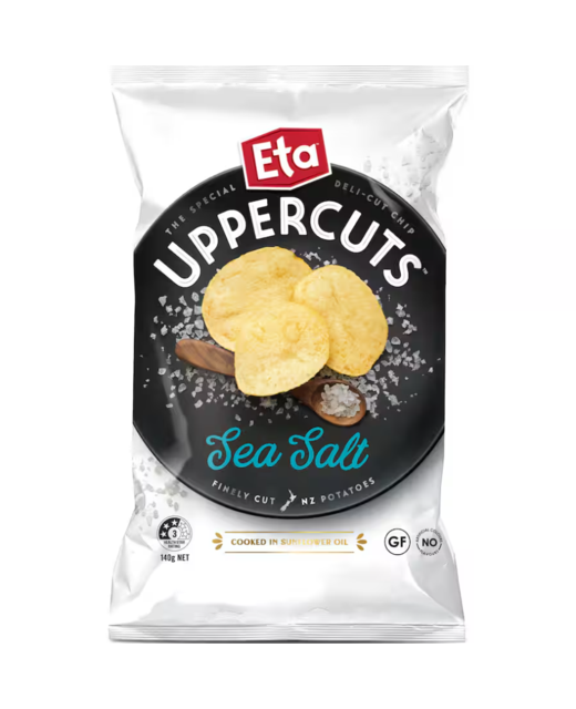 Eta Uppercuts Sea Salt 140g