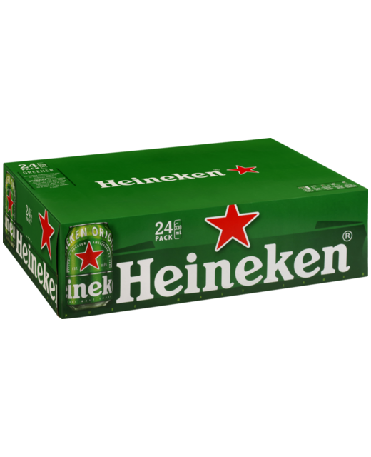 Heineken 330ml 24pk cans