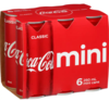 Coke Classic 250ml 6pk cans