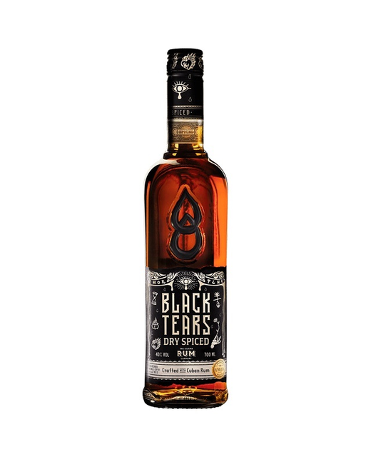 Black Tears Dry Spiced Rum 700ml SpiritsRum Waipu Liquor Centre