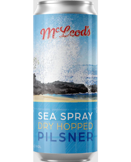 McLeod's Sea Spray Dry Hopped Pilsner 440ml