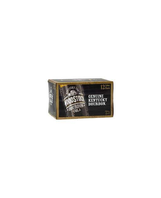 Woodstock Extra 250ml 12pk Cans RTD'sBourbon Waipu Liquor Centre