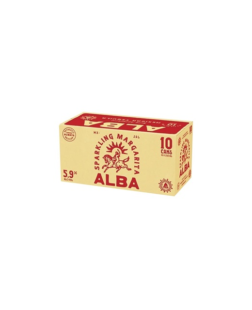 Alba Sparkling Margarita 10pk cans