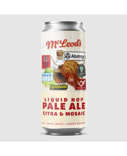 McLeod's Liquid Hop Cryo Abstrax Pale Ale Citra & Mosaic LE 440ml
