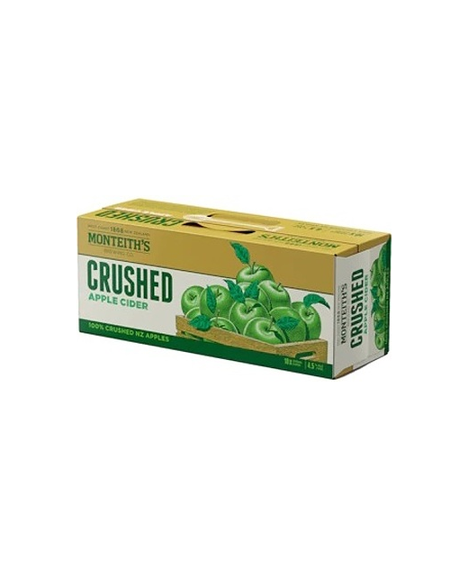 Monteith's Crushed Apple Cider 10pk cans
