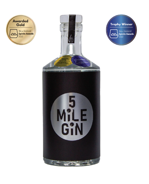 Taupo Distilling 5 Mile Gin 700ml SpiritsGin Waipu Liquor Centre