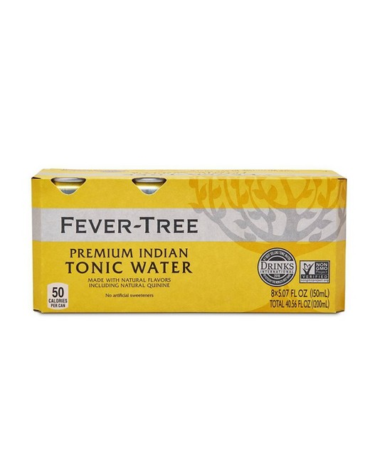 Fever-Tree Premium Indian Tonic Water 150ml 8pk cans