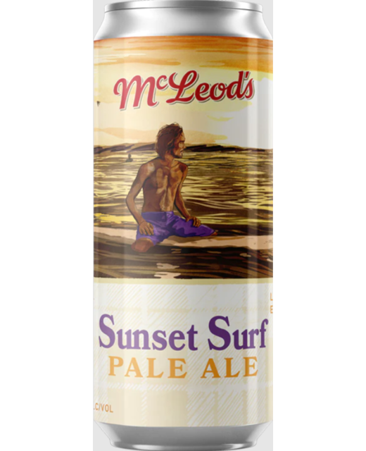 McLeod's Sunset Surf Pale Ale 440ml