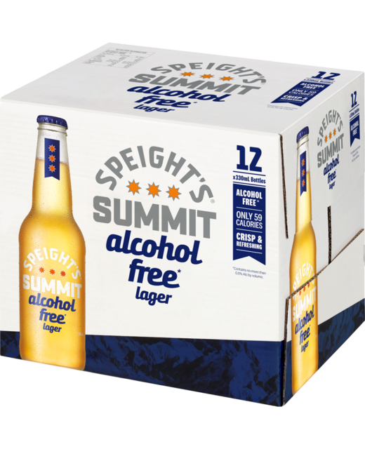 Speight's Summit Alcohol Free Lager 12pk BTL