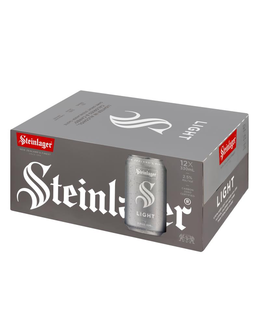 Steinlager Light 12pk cans