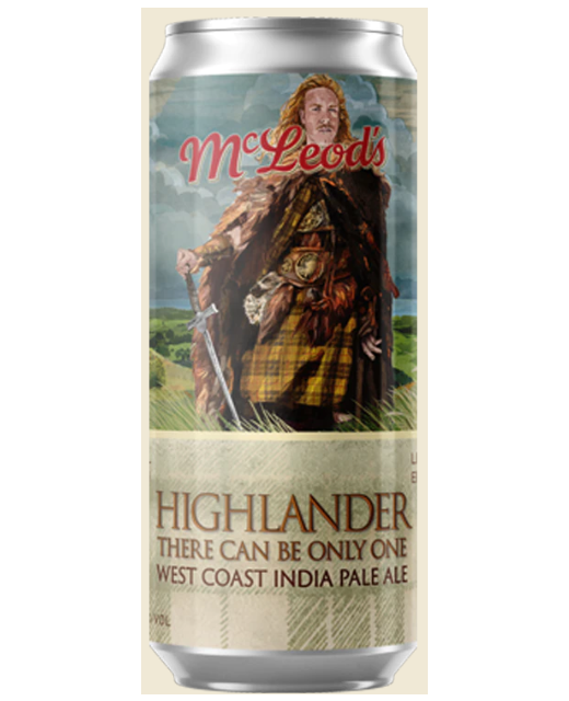 McLeod's The Highlander West Coast IPA 440ml