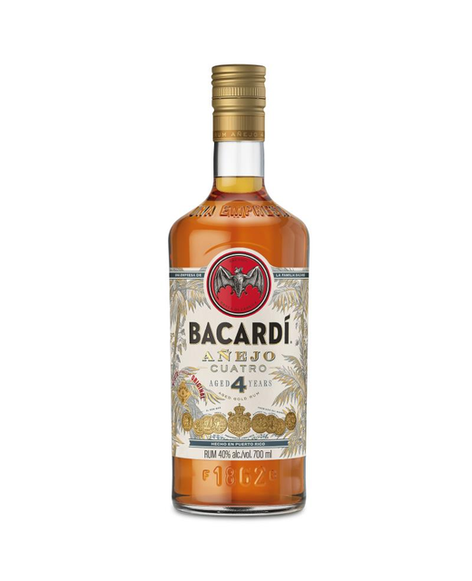 Bacardi Anejo Cuatro 4yo 700ml