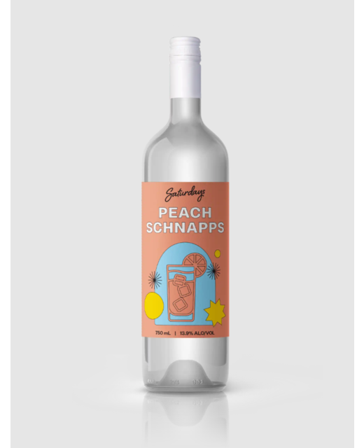 Saturdays Peach Schnapps 700ml