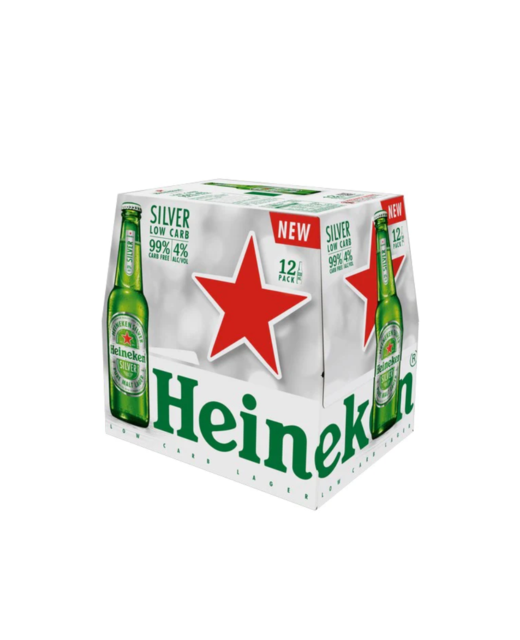 Heineken Silver Low Carb 330ml 12pk BTL