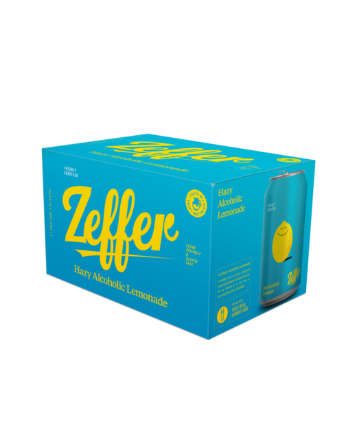 Zeffer Hazy Alcoholic Lemonade 6pk cans