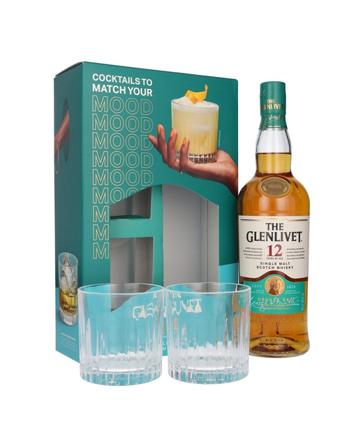 Glenlivet 12yo 700ml Gift Pack