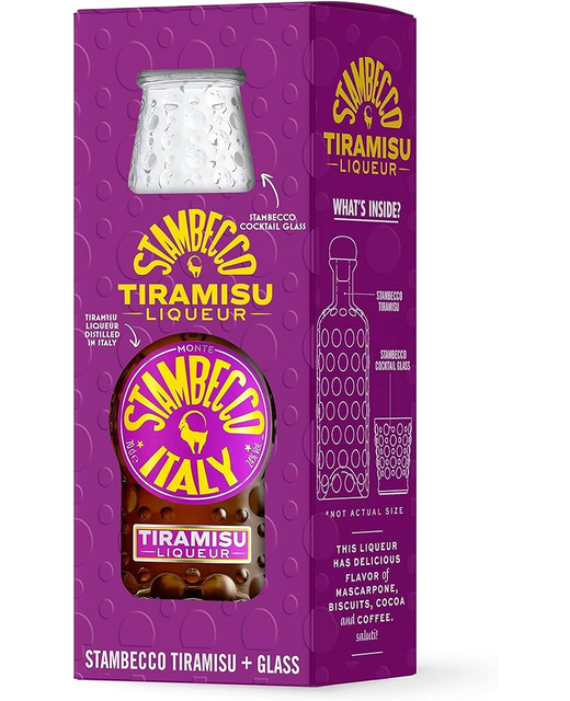 Stambecco Tiramisu Liquer Gift Pack 700ml