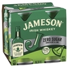 Jameson Zero Sugar Smooth Dry & Lime 4pk cans