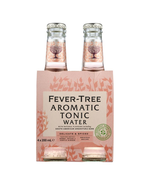 Fever-Tree Aromatic Tonic Water 200ml 4pk BTL