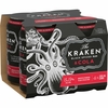 The Kraken Black Spiced Rum & Cola 330ml 4pk cans 