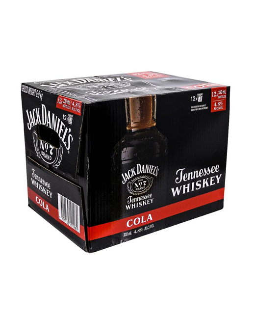 Jack Daniels & Cola 12pk BTL