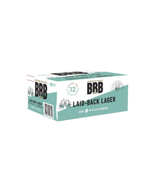 BRB Laid-Back Lager 12pk cans