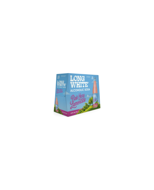 Long White Hazy Pink Lemonade 10pk Bottles