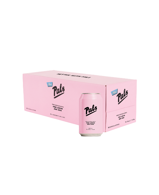 Pals Pink Lemon & Soda 10pk cans
