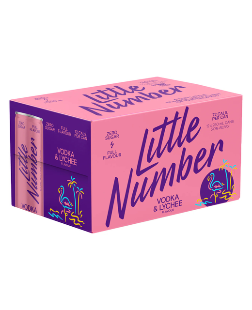Little Number Vodka & Lychee 12pk cans