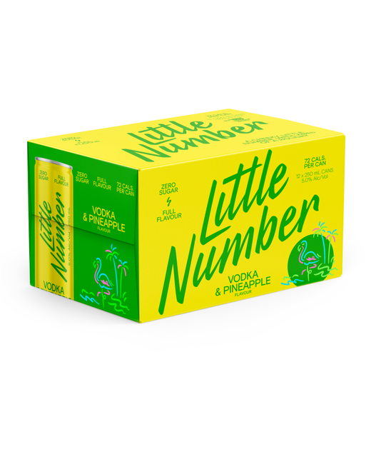 Little Number Vodka & Pineapple 12pk cans