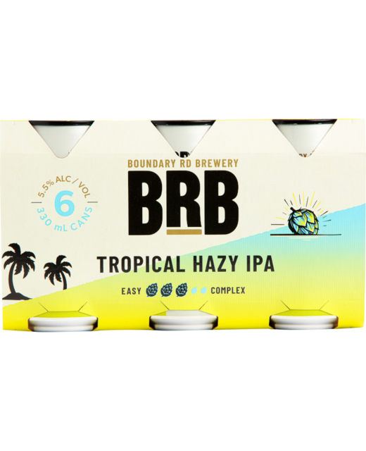 BRB Tropical Hazy IPA 6pk cans