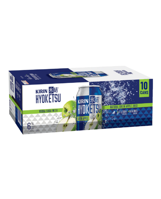 Kirin Hyoketsu Green Apple 10pk cans