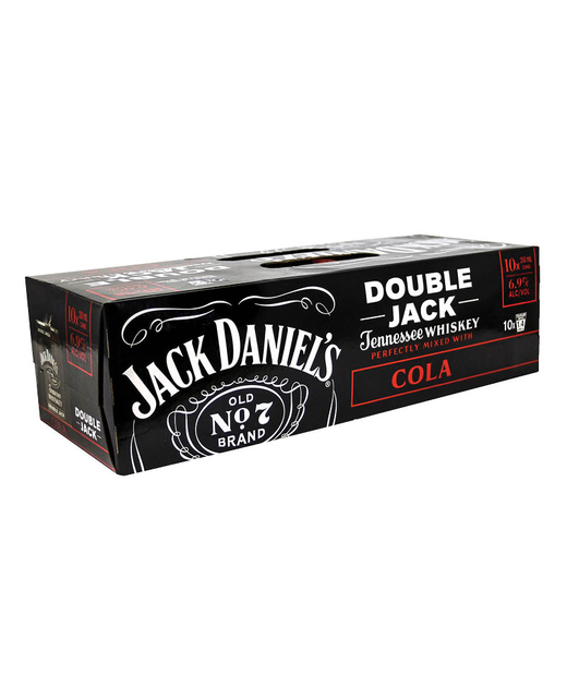 Jack Daniel's Double Jack Cola 250ml 10pk cans