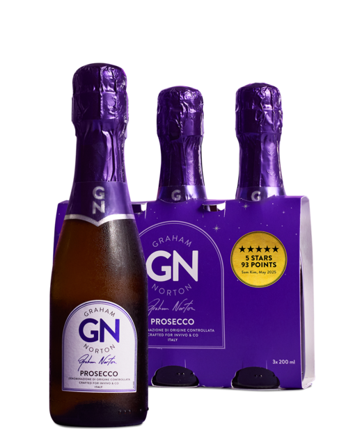 Graham Norton's Prosecco 200ml 3pk BTL