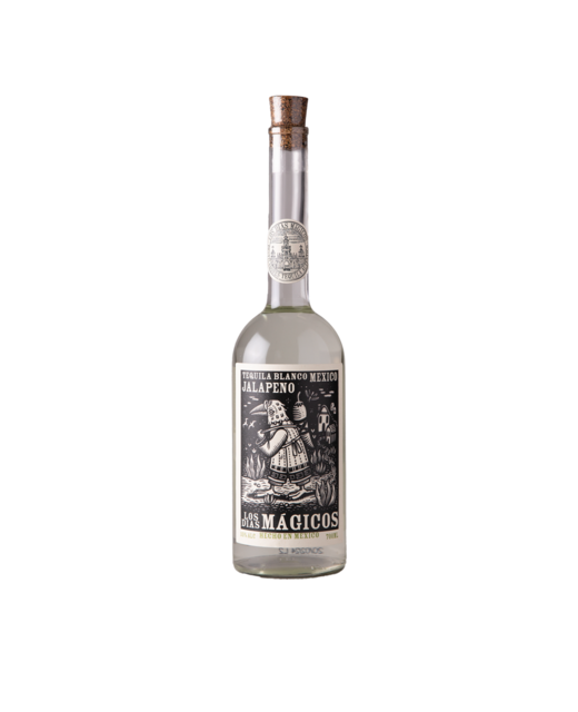 Los Dias Magicos Jalapeno Blanco Tequila 700ml