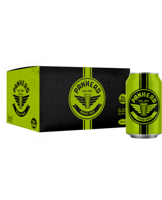 Panhead Road Hog NZ IPA 6pk cans
