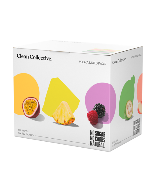 Clean Collective Vodka Mixed Pack 6pk cans