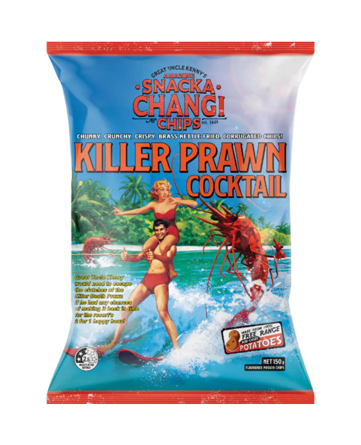SnackaChangi Killer Prawn Cocktail 150g