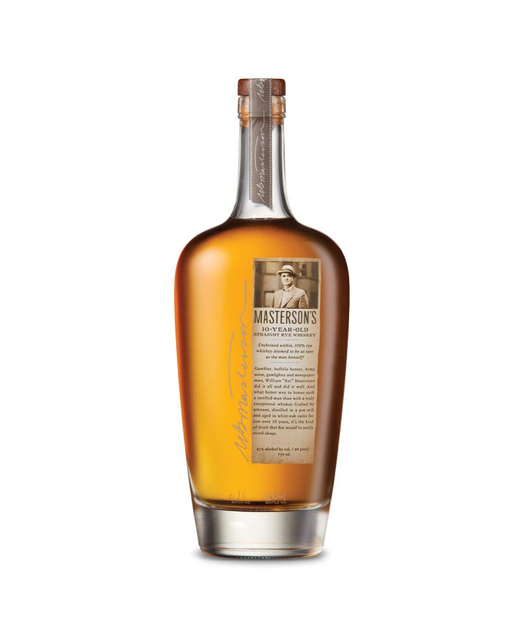 Masterson's 10yo Straight Rye Whiskey 750ml