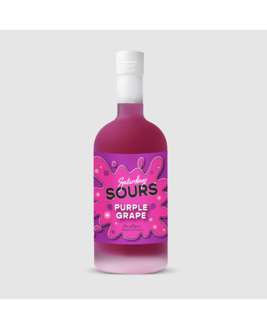 Saturdays Sours Purple Grape 725ml