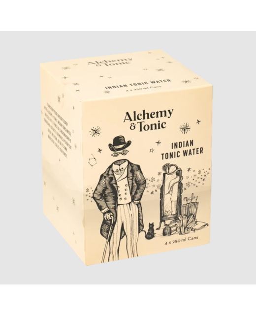 Alchemy & Tonic Indian Tonic Water 4pk cans