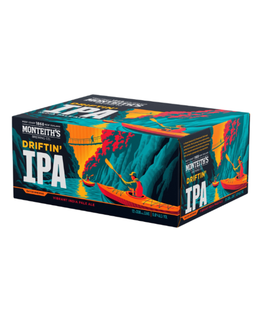 Monteiths Driftin' IPA 12pk cans